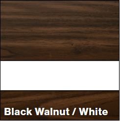 Black Walnut/White LASERMARK .052IN - Rowmark LaserMark